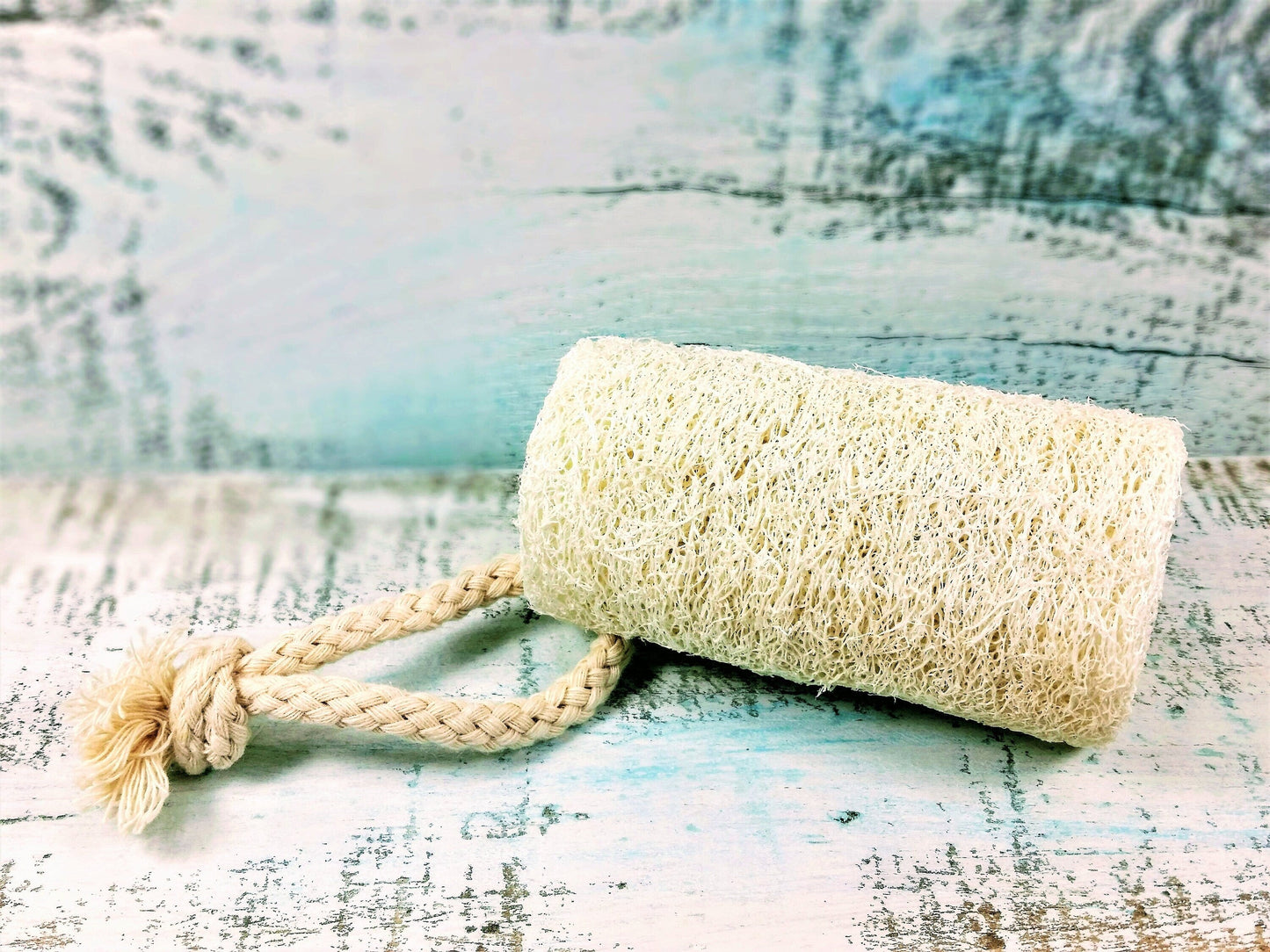 Organic Natural 4" Loofah, natural sponge,